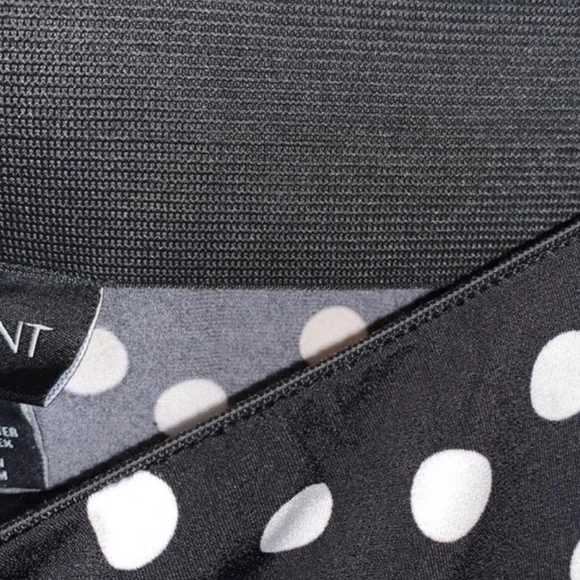 NWT Cute Lane Bryant Asymmetrical Polka Dot Skirt - Picture 5 of 5